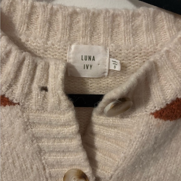 Colorful Patchwork Women's Sweater - Picture 3 of 5